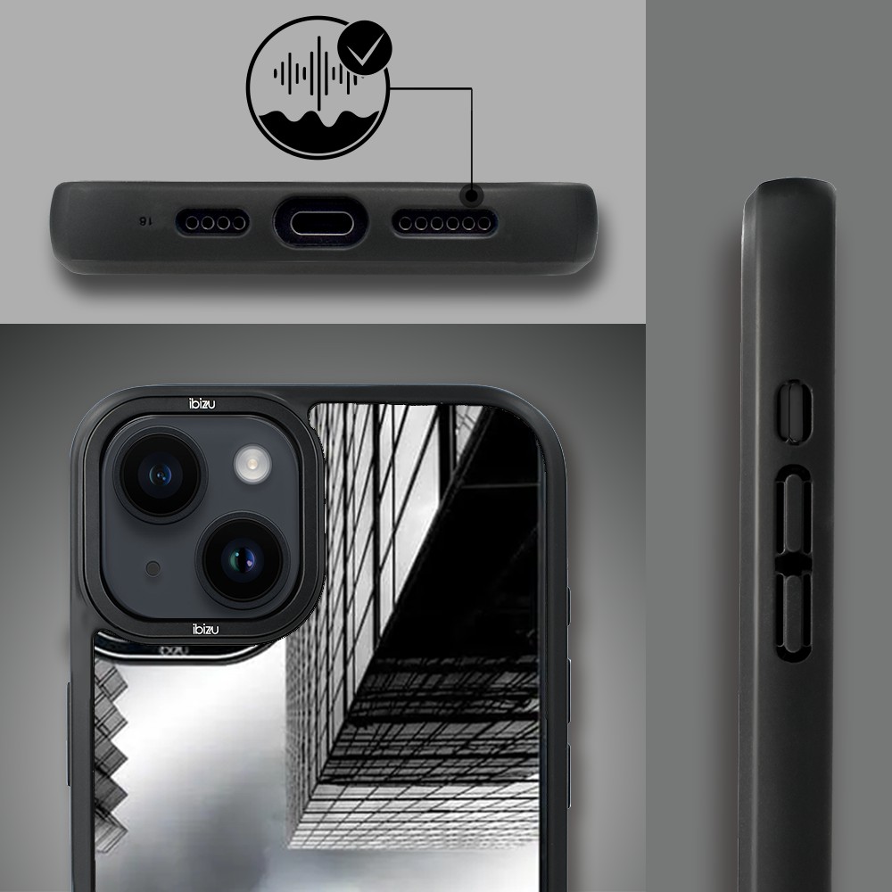 Etui do iPhone 14 Plus IBIZU DropGuard Matt z MagSafe, Noir City, Drapacze Chmur