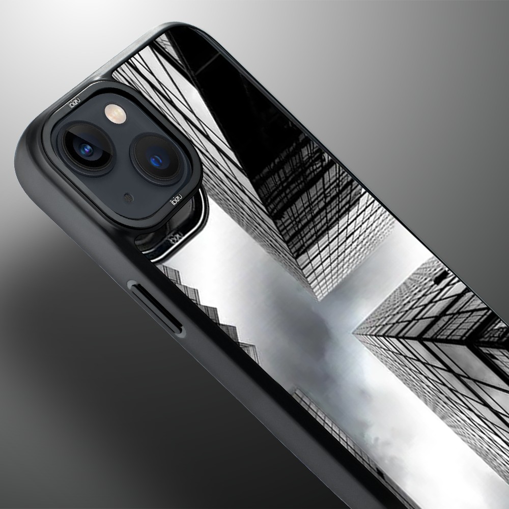 Etui do iPhone 14 Plus IBIZU DropGuard Matt z MagSafe, Noir City, Drapacze Chmur