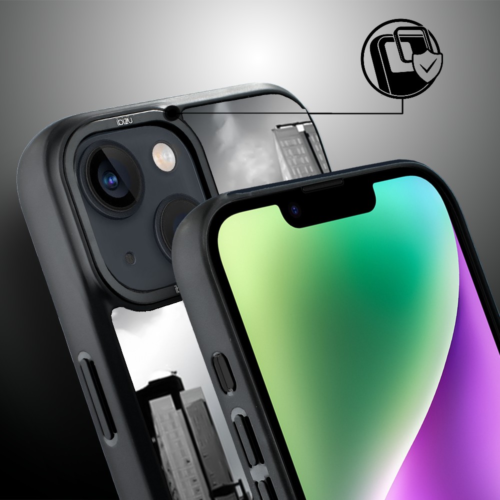 Etui do iPhone 14 Plus IBIZU DropGuard Matt z MagSafe, Noir City, Manhattan