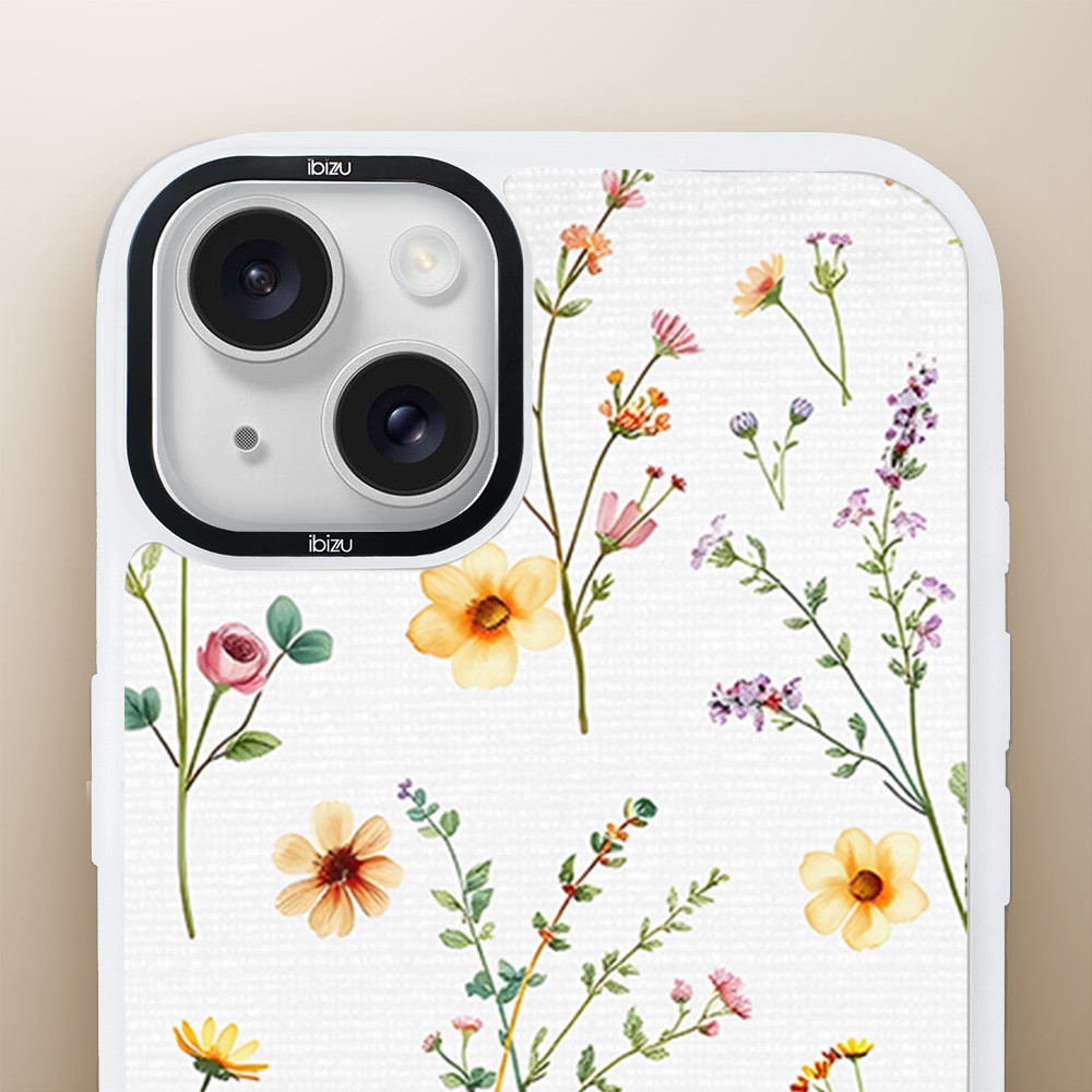 Etui do iPhone 14 Plus IBIZU DropGuard Matt z MagSafe, Pastel Bloom, Letni bukiet