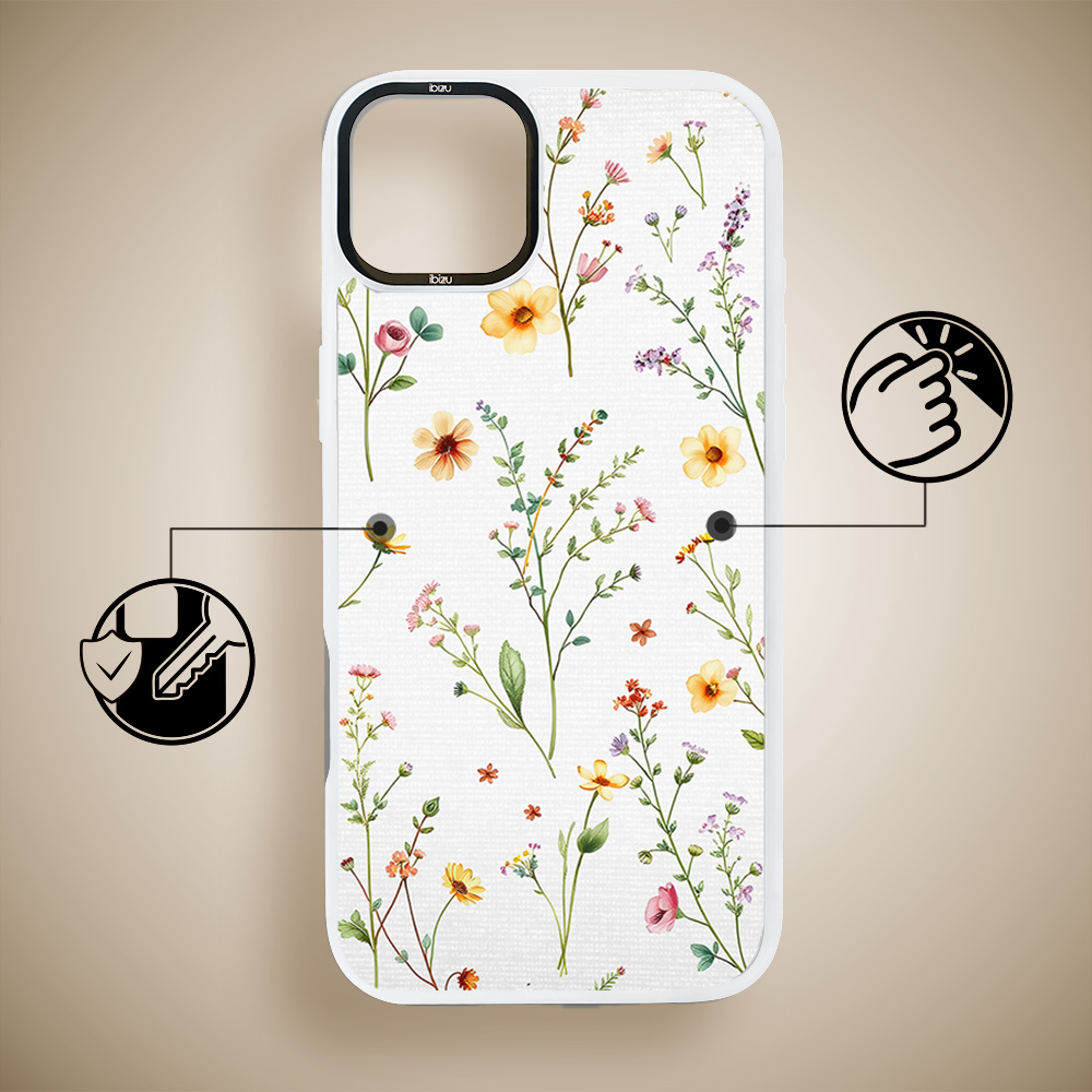 Etui do iPhone 14 Plus IBIZU DropGuard Matt z MagSafe, Pastel Bloom, Letni bukiet