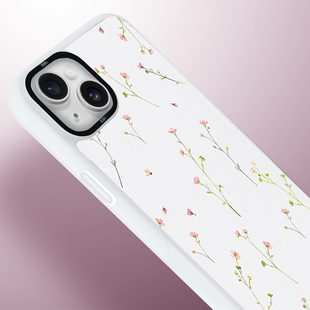 Etui do iPhone 14 Plus IBIZU DropGuard Matt z MagSafe, Pastel Bloom, Polna fantazja