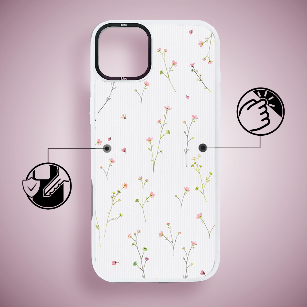 Etui do iPhone 14 Plus IBIZU DropGuard Matt z MagSafe, Pastel Bloom, Polna fantazja