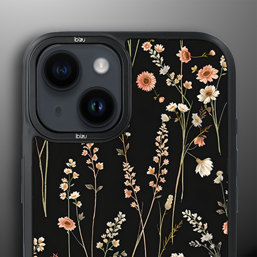 Etui do iPhone 14 Plus IBIZU DropGuard Matt z MagSafe, Pastel Bloom, Północny ogród