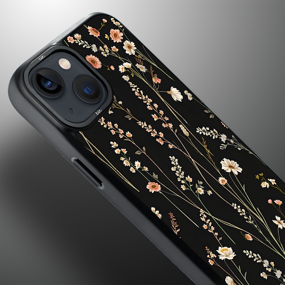 Etui do iPhone 14 Plus IBIZU DropGuard Matt z MagSafe, Pastel Bloom, Północny ogród