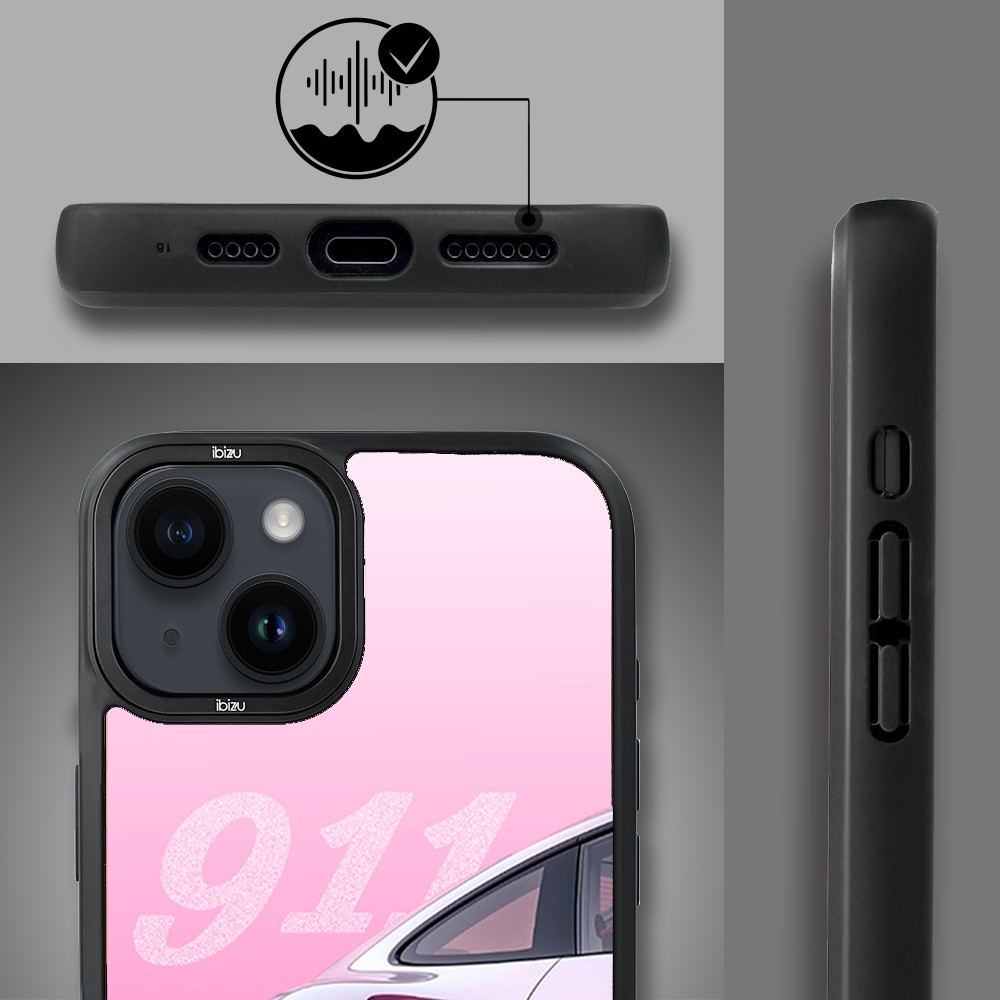 Etui do iPhone 14 Plus IBIZU DropGuard Matt z MagSafe, TechDrive, 911 różowe