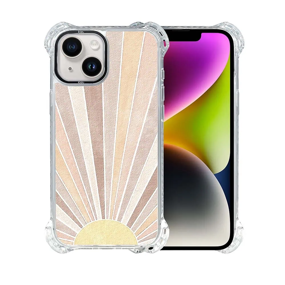 Etui do iPhone 14 Plus, Ibizu DropGuard Ultra z MagSafe, Boho, Wschód słońca