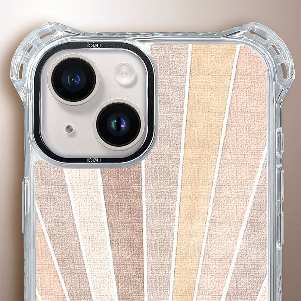 Etui do iPhone 14 Plus, Ibizu DropGuard Ultra z MagSafe, Boho, Wschód słońca
