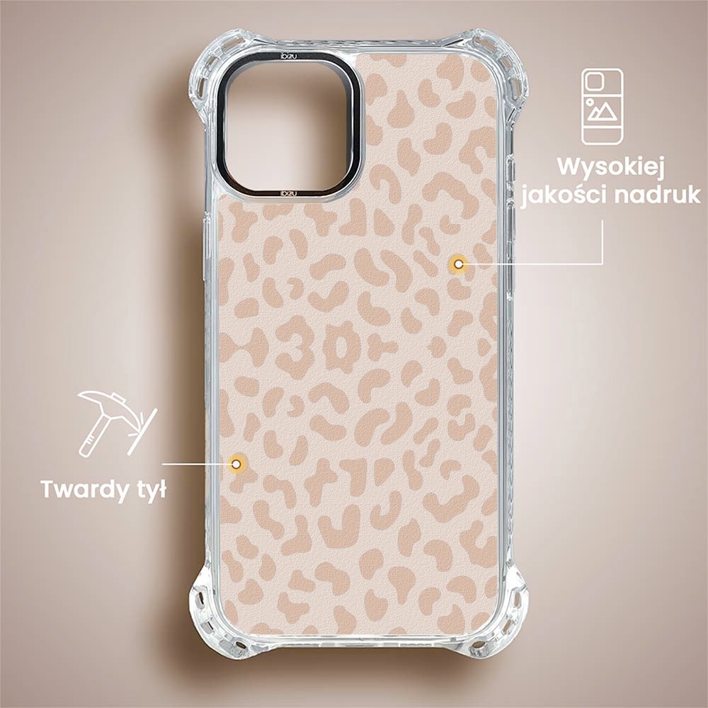 Etui do iPhone 14 Plus, Ibizu DropGuard Ultra z MagSafe, Boho, Delikatna panterka