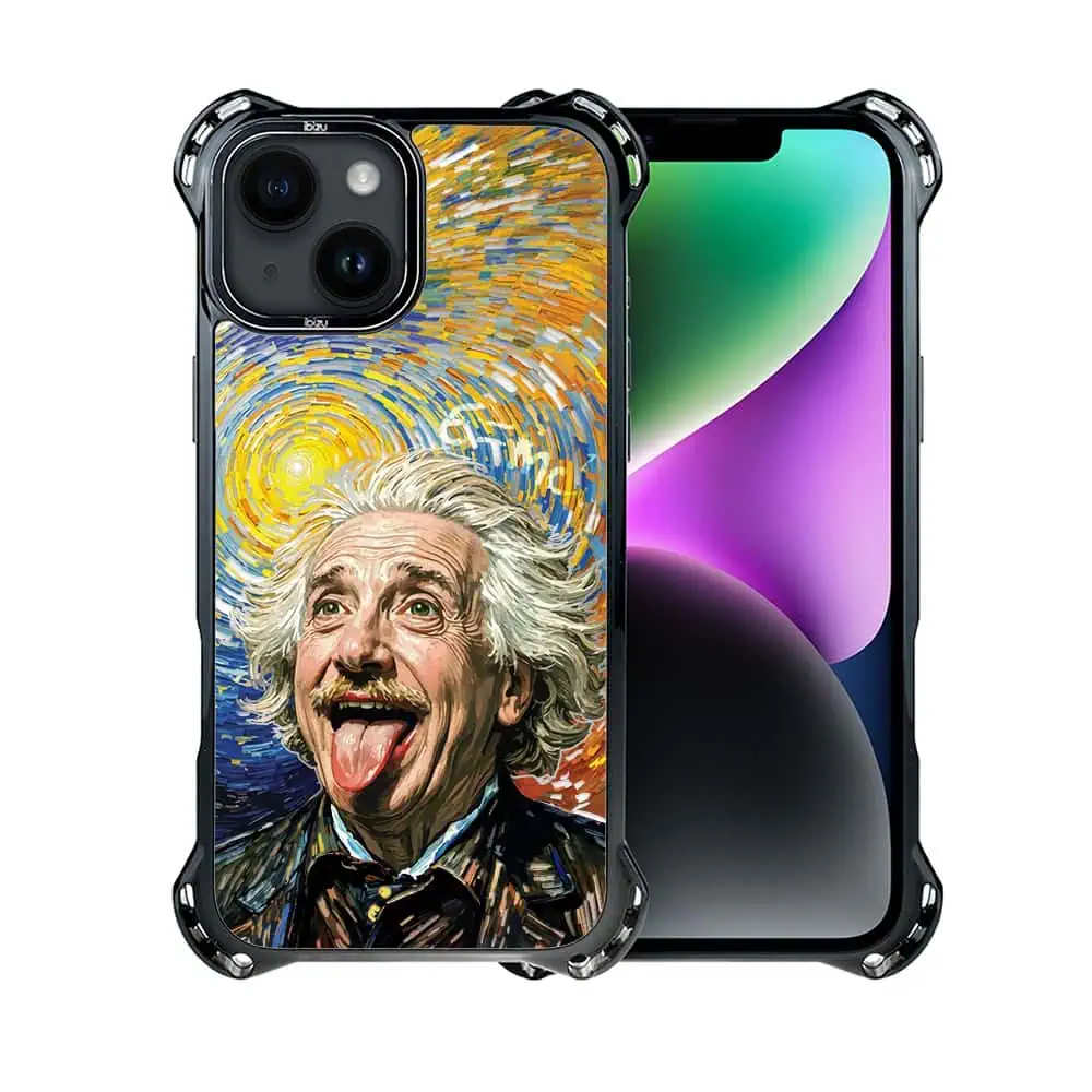 Etui do iPhone 14 Plus, Ibizu DropGuard Ultra z MagSafe, Einstein