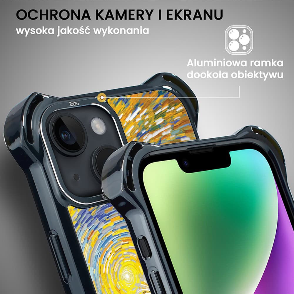 Etui do iPhone 14 Plus, Ibizu DropGuard Ultra z MagSafe, Einstein