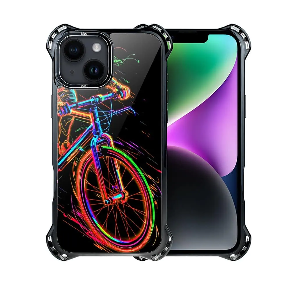 Etui do iPhone 14 Plus, Ibizu DropGuard Ultra z MagSafe, #ElectroMove, Rowerowa wibracja