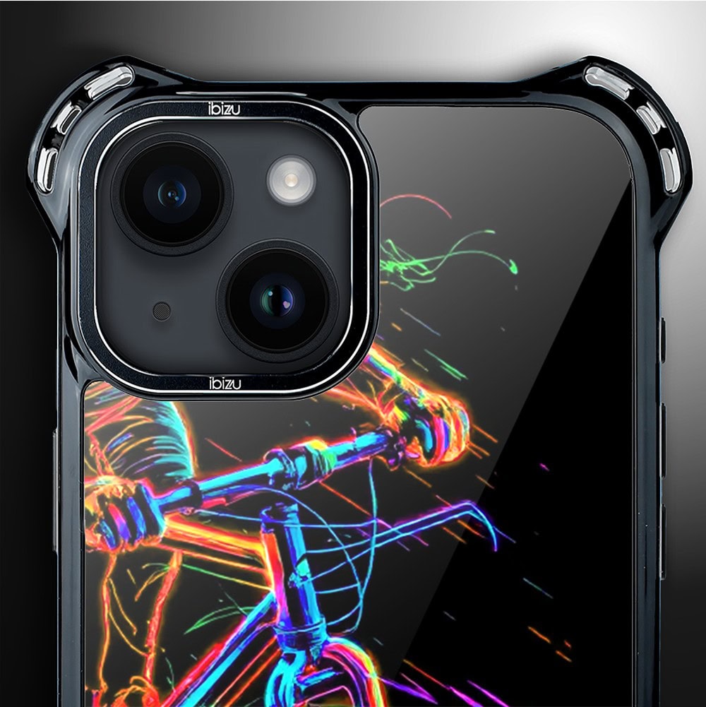 Etui do iPhone 14 Plus, Ibizu DropGuard Ultra z MagSafe, #ElectroMove, Rowerowa wibracja