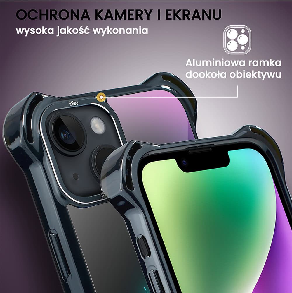 Etui do iPhone 14 Plus, Ibizu DropGuard Ultra z MagSafe, #ElectroMove, Wibracja fitness