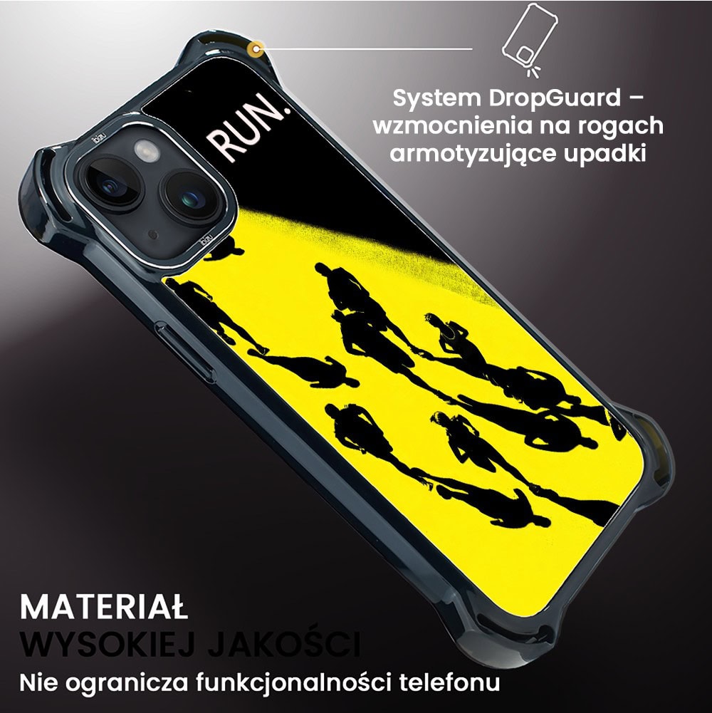 Etui do iPhone 14 Plus, Ibizu DropGuard Ultra z MagSafe, #Move, Bieg Mistrzów