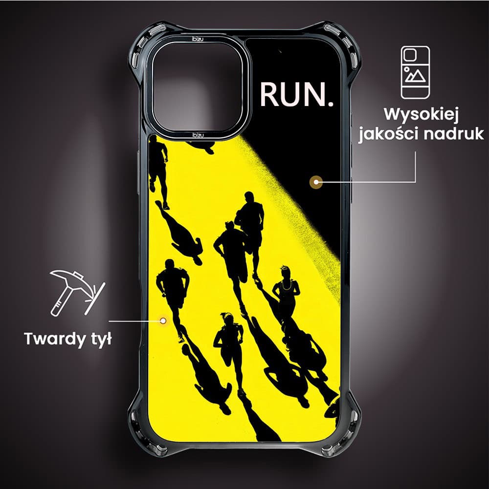 Etui do iPhone 14 Plus, Ibizu DropGuard Ultra z MagSafe, #Move, Bieg Mistrzów