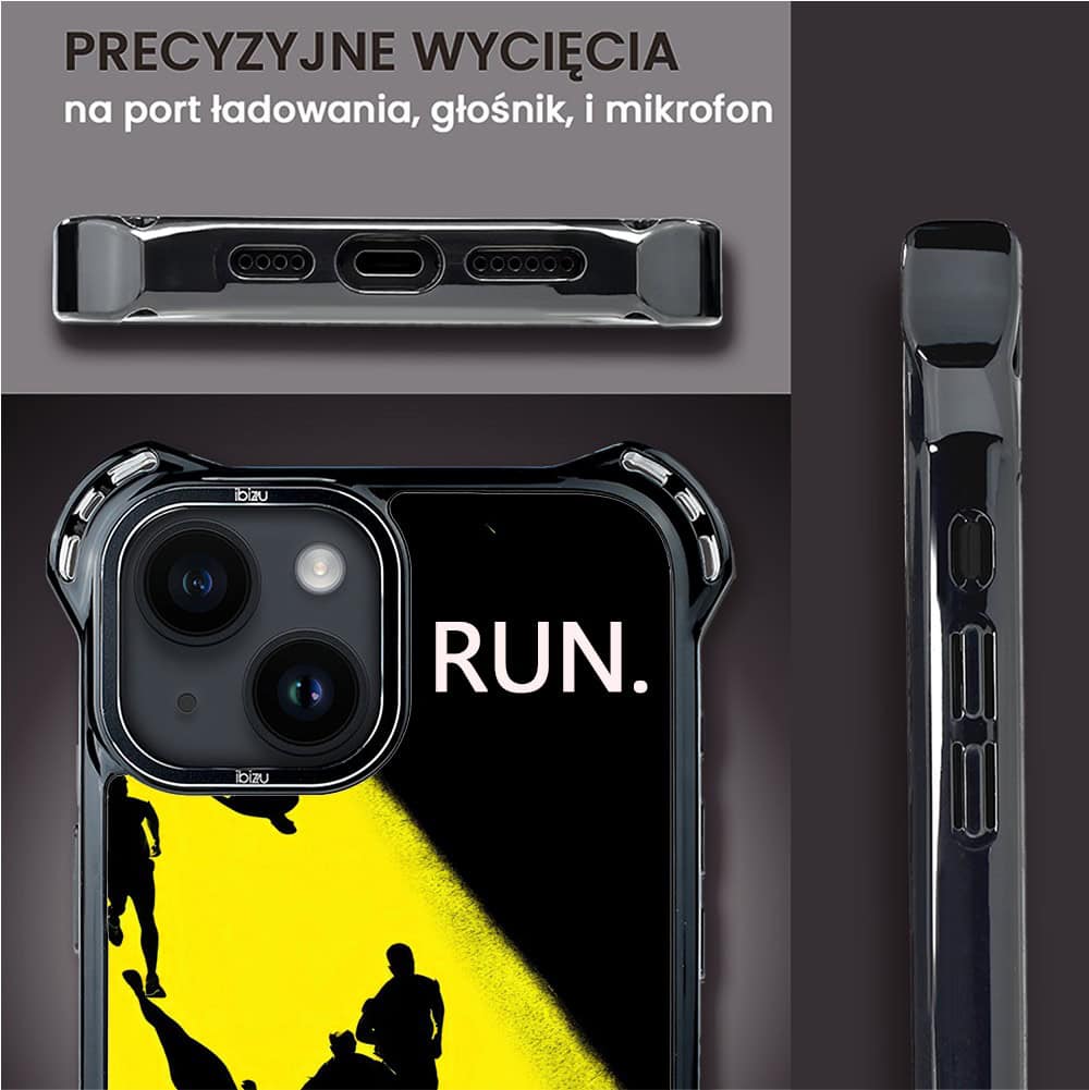Etui do iPhone 14 Plus, Ibizu DropGuard Ultra z MagSafe, #Move, Bieg Mistrzów