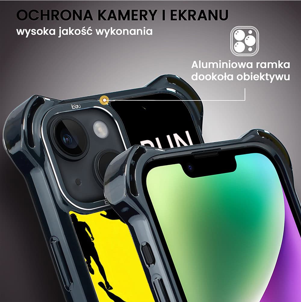 Etui do iPhone 14 Plus, Ibizu DropGuard Ultra z MagSafe, #Move, Bieg Mistrzów