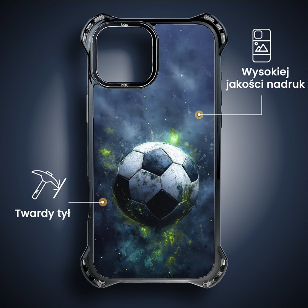 Etui do iPhone 14, Ibizu DropGuard Ultra z MagSafe, #Move, Piłka nożna