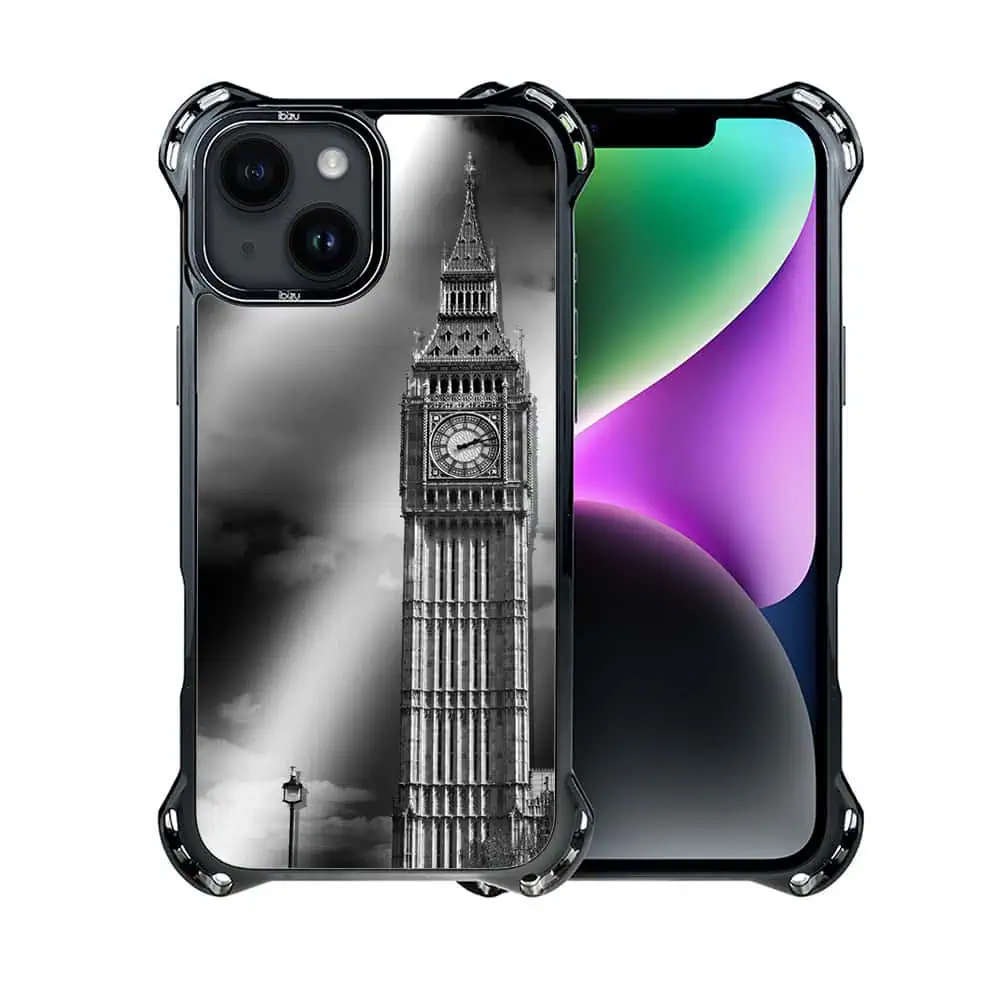 Etui do iPhone 14, Ibizu DropGuard Ultra z MagSafe, Noir City, Big Ben