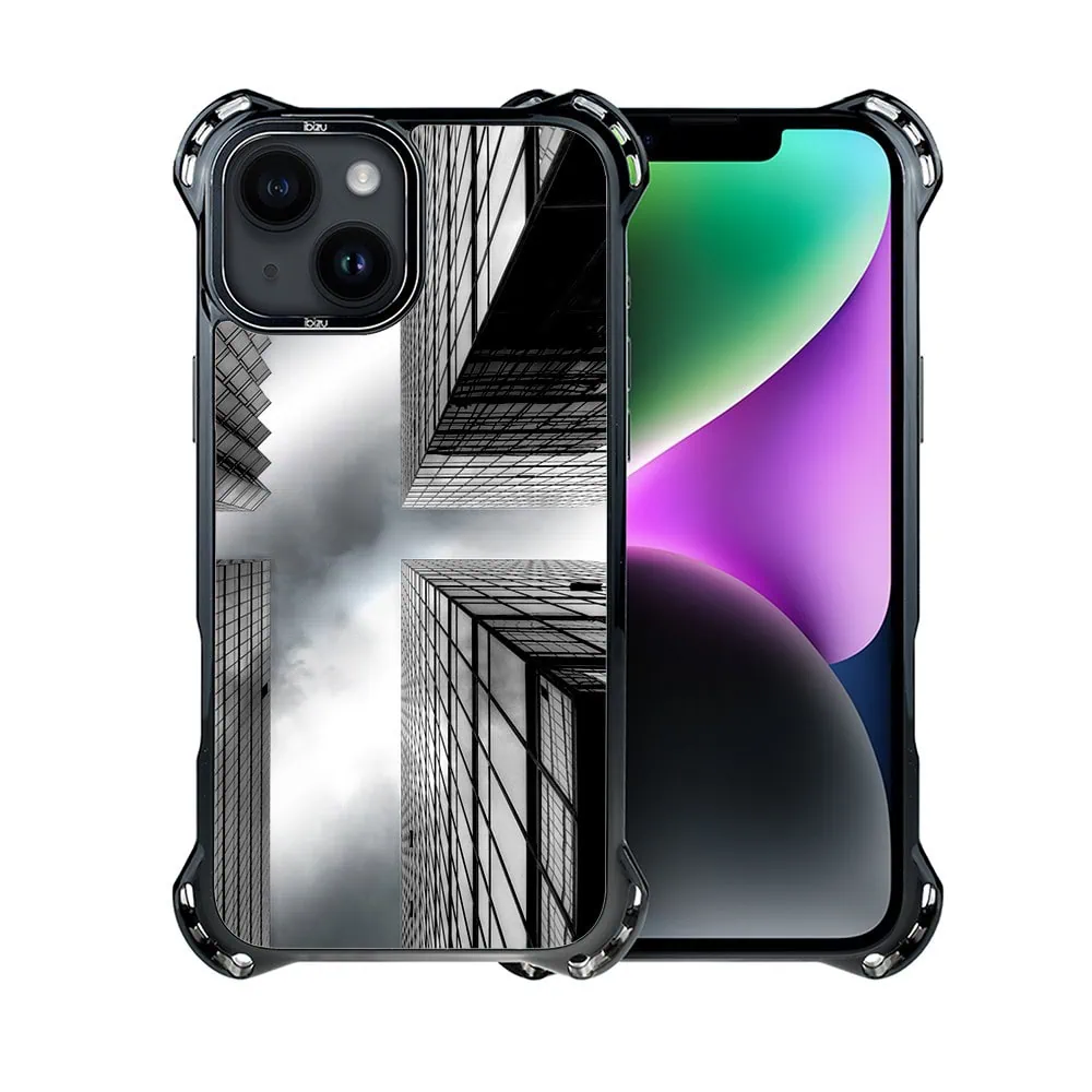 Etui do iPhone 14 Plus, Ibizu DropGuard Ultra z MagSafe, Noir City, Drapacze Chmur
