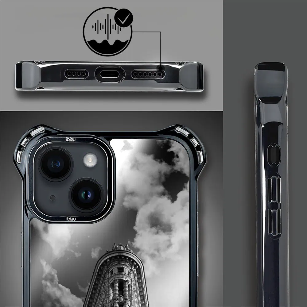 Etui do iPhone 14 Plus, Ibizu DropGuard Ultra z MagSafe, Noir City, Flatiron