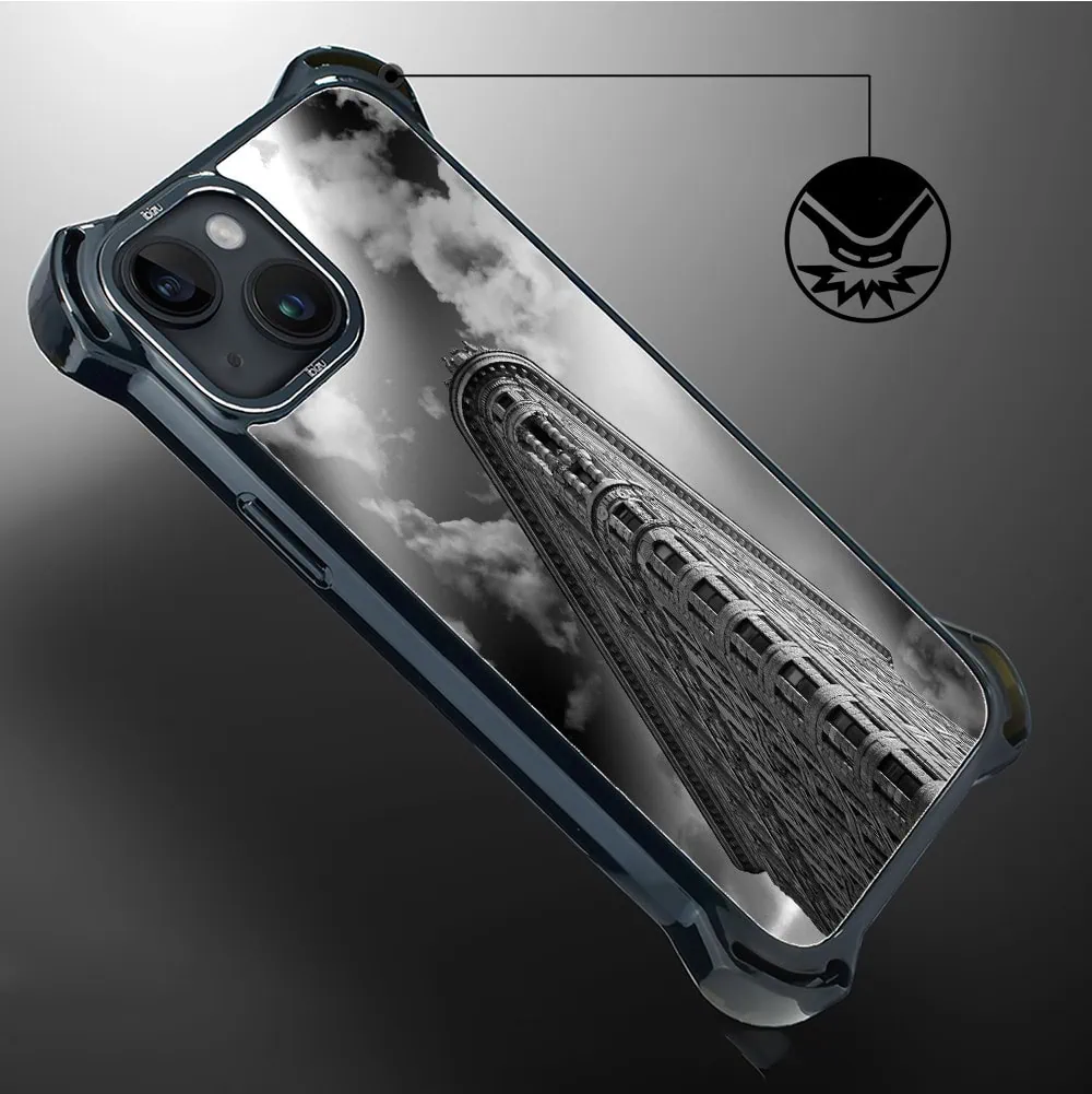 Etui do iPhone 14 Plus, Ibizu DropGuard Ultra z MagSafe, Noir City, Flatiron