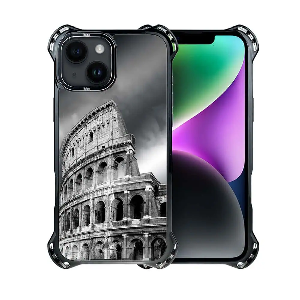 Etui do iPhone 14 Plus, Ibizu DropGuard Ultra z MagSafe, Noir City, Koloseum