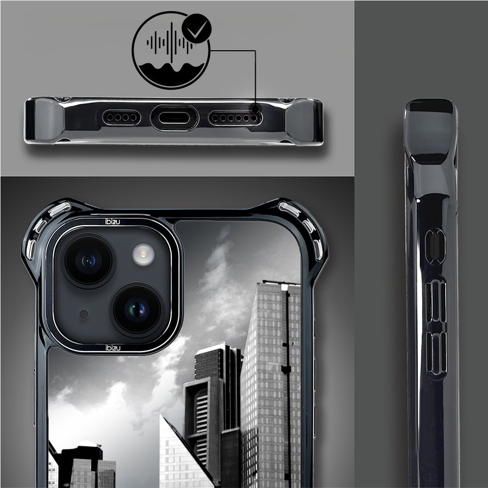 Etui do iPhone 14, Ibizu DropGuard Ultra z MagSafe, Noir City, Manhattan