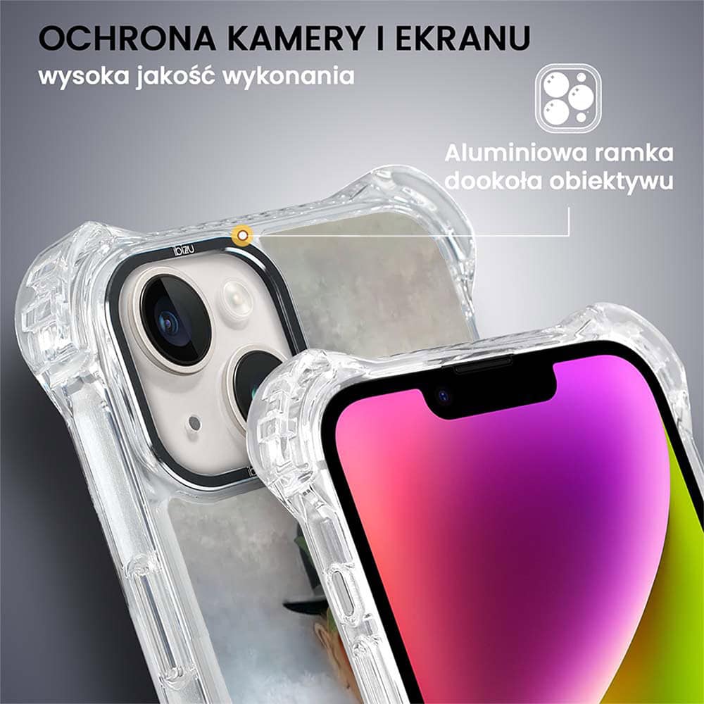 Etui do iPhone 14, Ibizu DropGuard Ultra z MagSafe, Rene Magritte, syn człowieczy