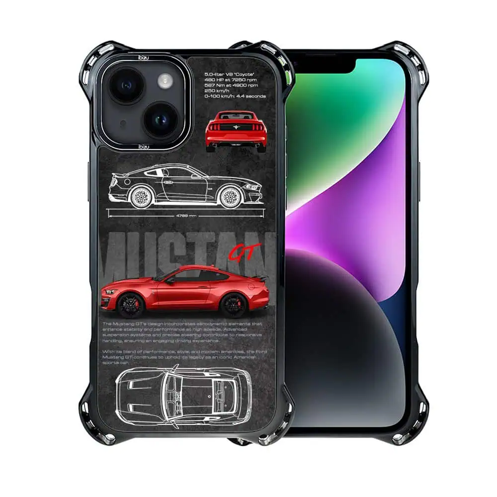 Etui do iPhone 14 Plus, Ibizu DropGuard Ultra z MagSafe, TechDrive, GT V8 “Coyote”