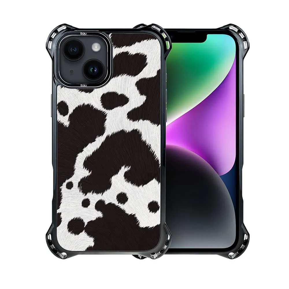 Etui do iPhone 14 Plus, Ibizu DropGuard Ultra z MagSafe, Zew Natury, Polska krowa