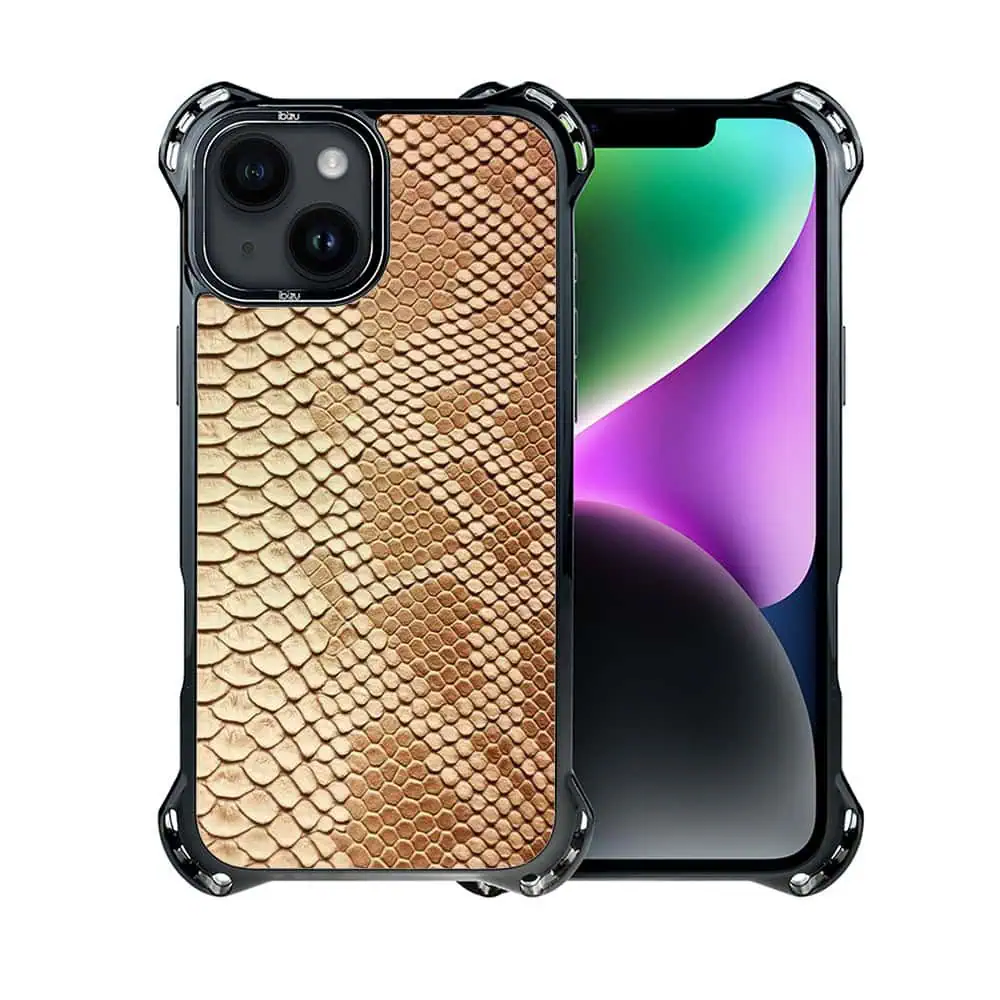 Etui do iPhone 14, Ibizu DropGuard Ultra z MagSafe, Zew Natury, Wąż
