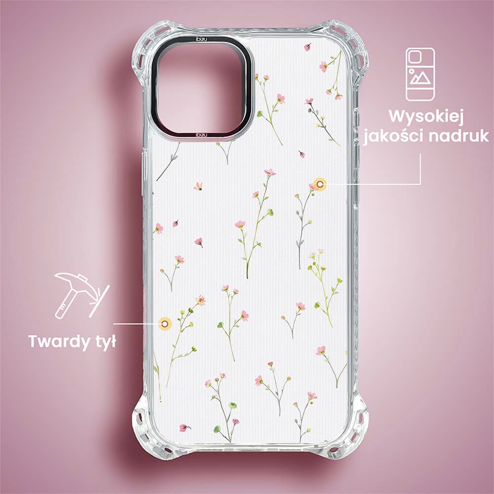 Etui do iPhone 14 Plus, Ibizu DropGuard Ultra z MagSafe, Pastel Bloom, Polna fantazja