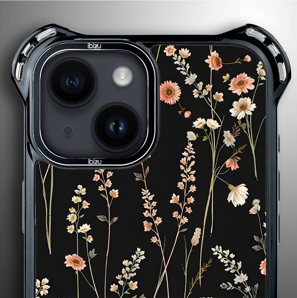Etui do iPhone 14 Plus, Ibizu DropGuard Ultra z MagSafe, Pastel Bloom, Północny ogród