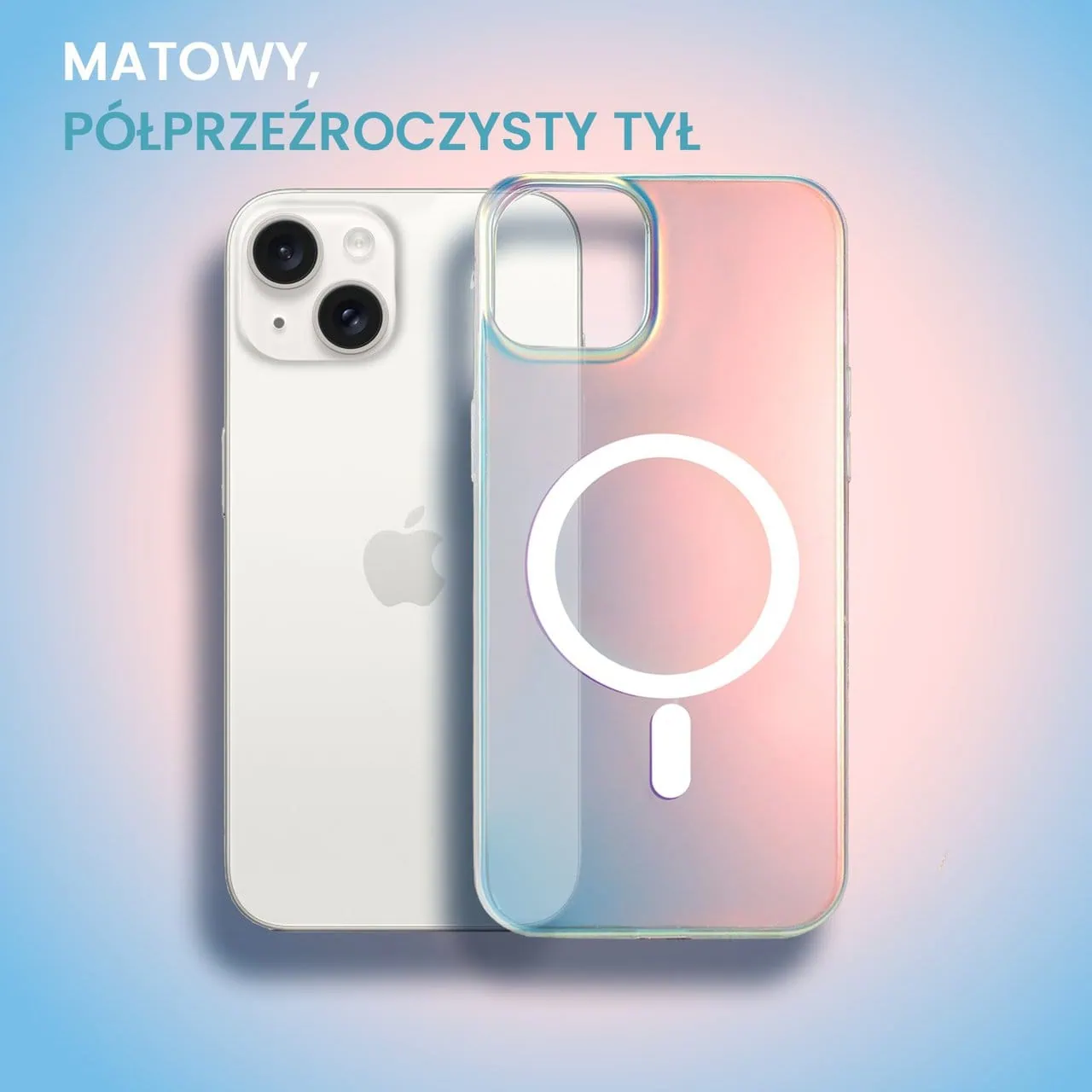 Etui do iPhone 14 MagSafe California Sunset, zmieniające kolor