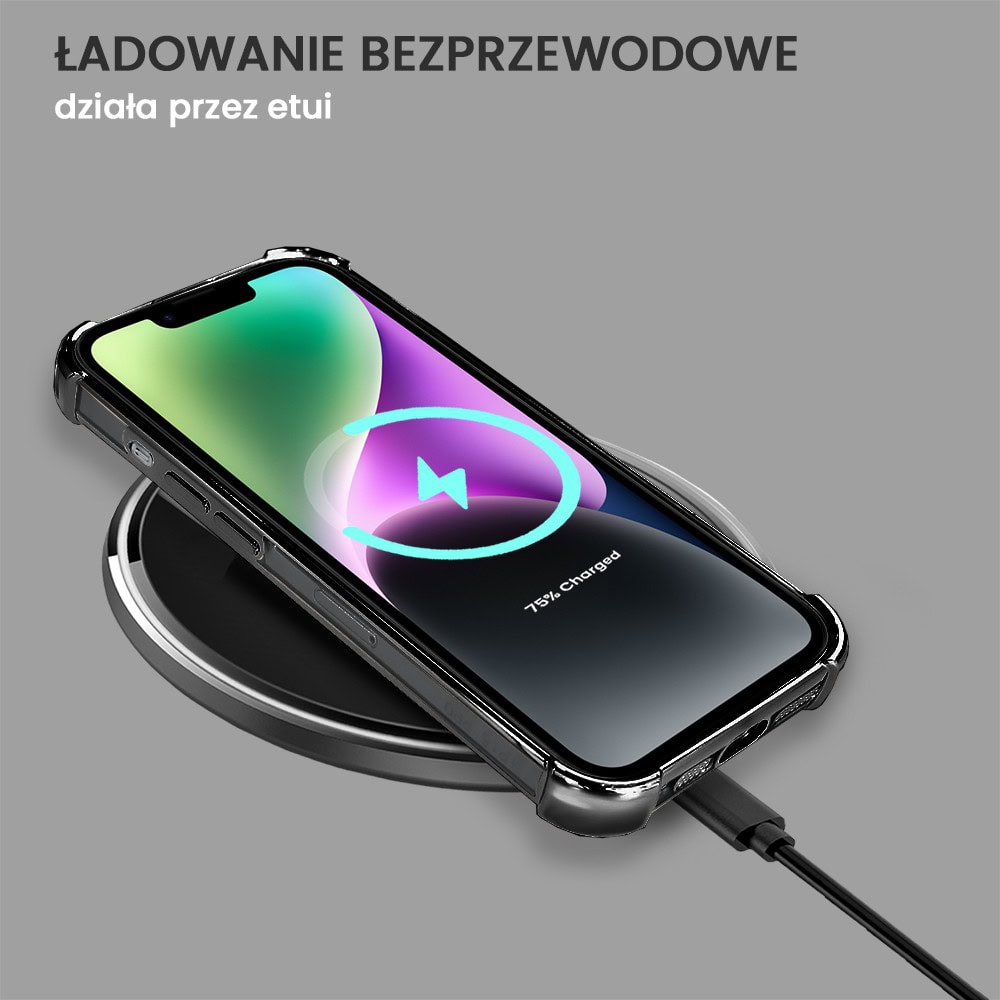 Etui do iPhone 14 Magsafe Luxury Anti-Shock Lens Protect, czarne (OUTLET)