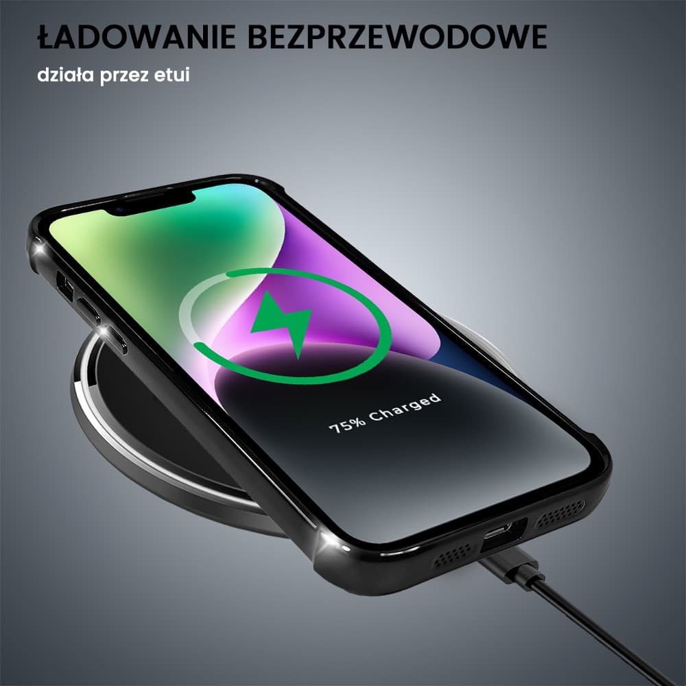 Etui do iPhone 14 Magsafe Luxury Anti-Shock Protect, czarne (OUTLET)