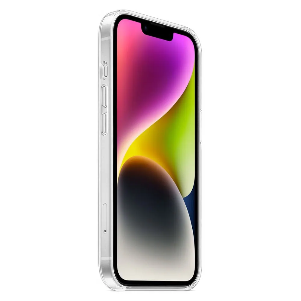 Etui do iPhone 14 Plus Clear Hybrid odporne na żółknięcie, przeźroczyste