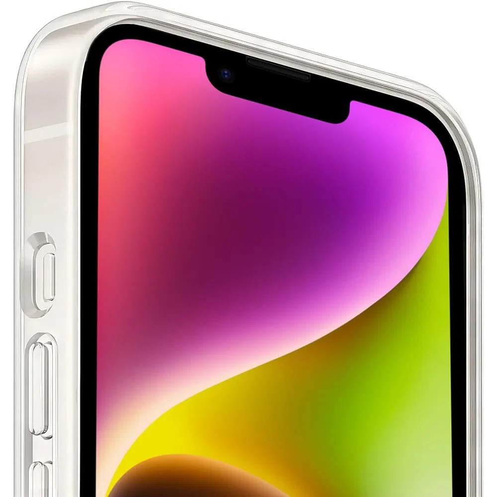 Etui do iPhone 14 Plus Clear Hybrid odporne na żółknięcie, przeźroczyste