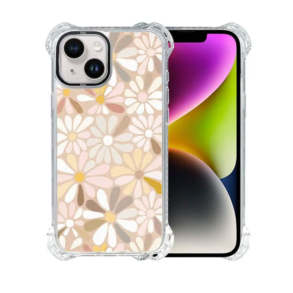 Etui do iPhone 14 Plus, Ibizu DropGuard Ultra z MagSafe, Boho, Kwiaty vintage