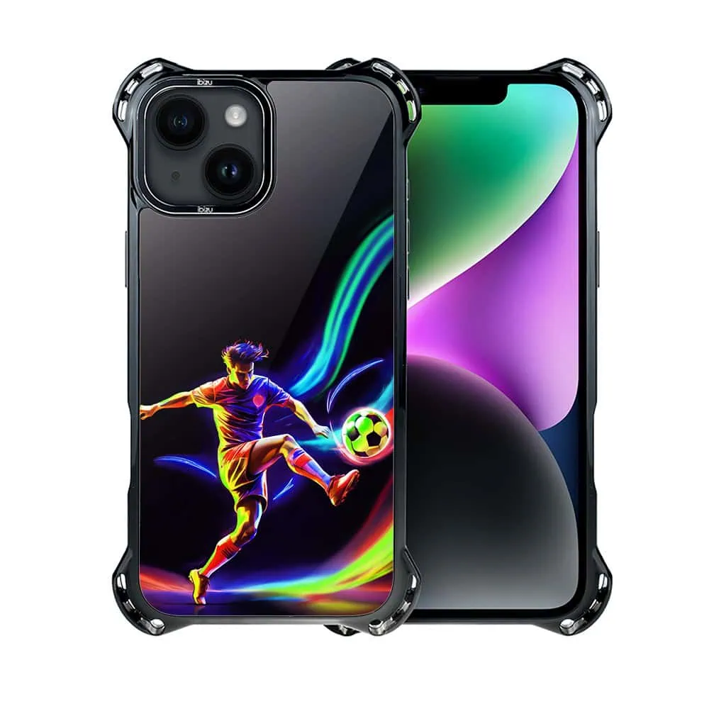 Etui do iPhone 14, Ibizu DropGuard Ultra z MagSafe, #ElectroMove, W rytmie piłki nożnej