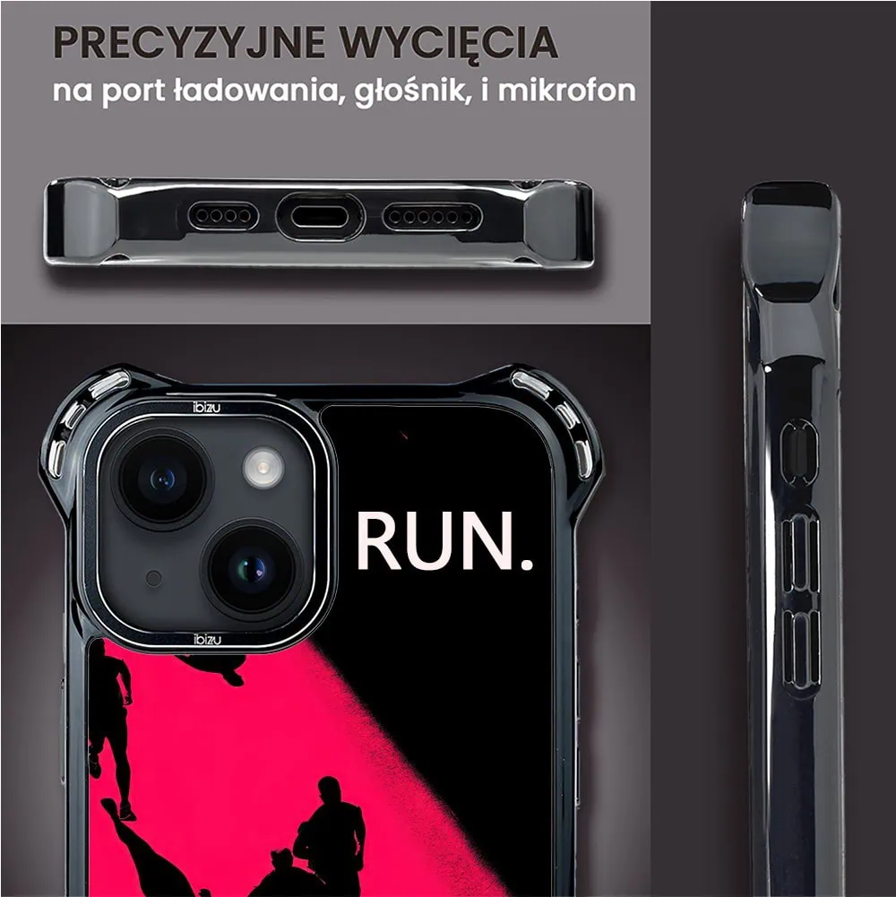 Etui do iPhone 14 Plus, Ibizu DropGuard Ultra z MagSafe, #Move, Nocny maraton