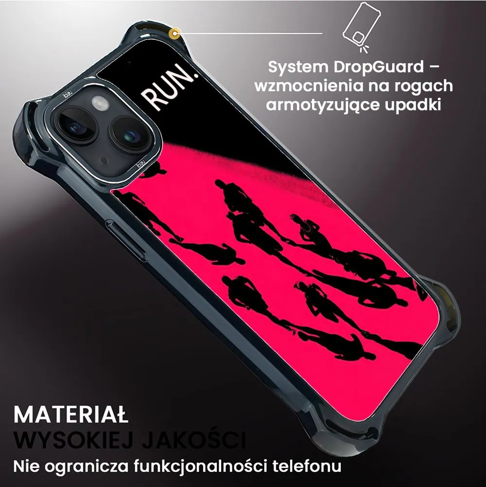 Etui do iPhone 14 Plus, Ibizu DropGuard Ultra z MagSafe, #Move, Nocny maraton