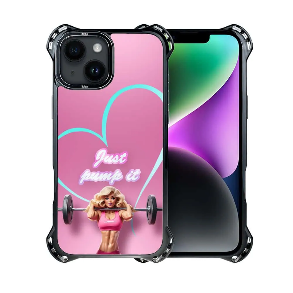 Etui do iPhone 14 Plus, Ibizu DropGuard Ultra z MagSafe, #Move, Pump it love