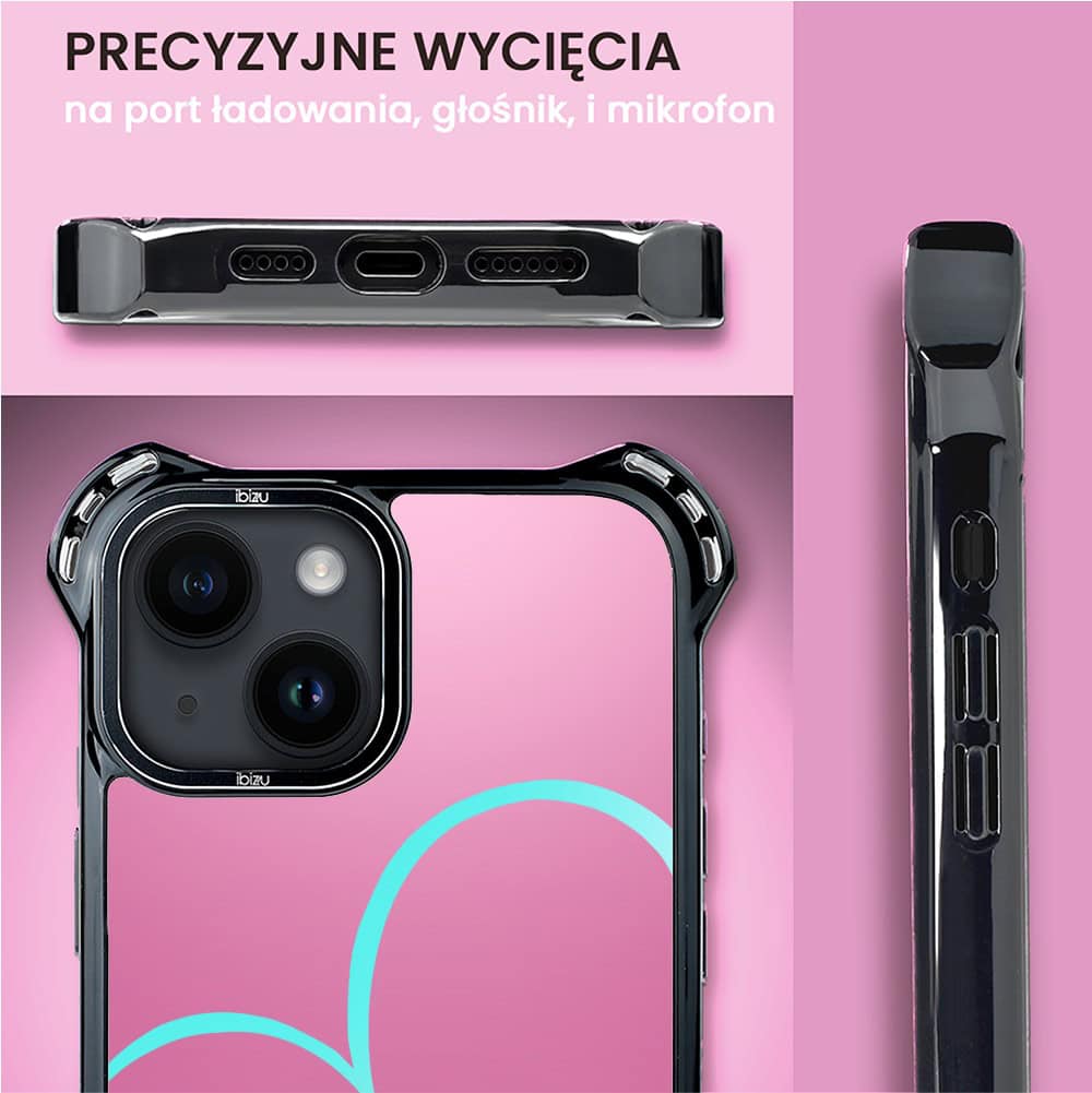 Etui do iPhone 14 Plus, Ibizu DropGuard Ultra z MagSafe, #Move, Pump it love
