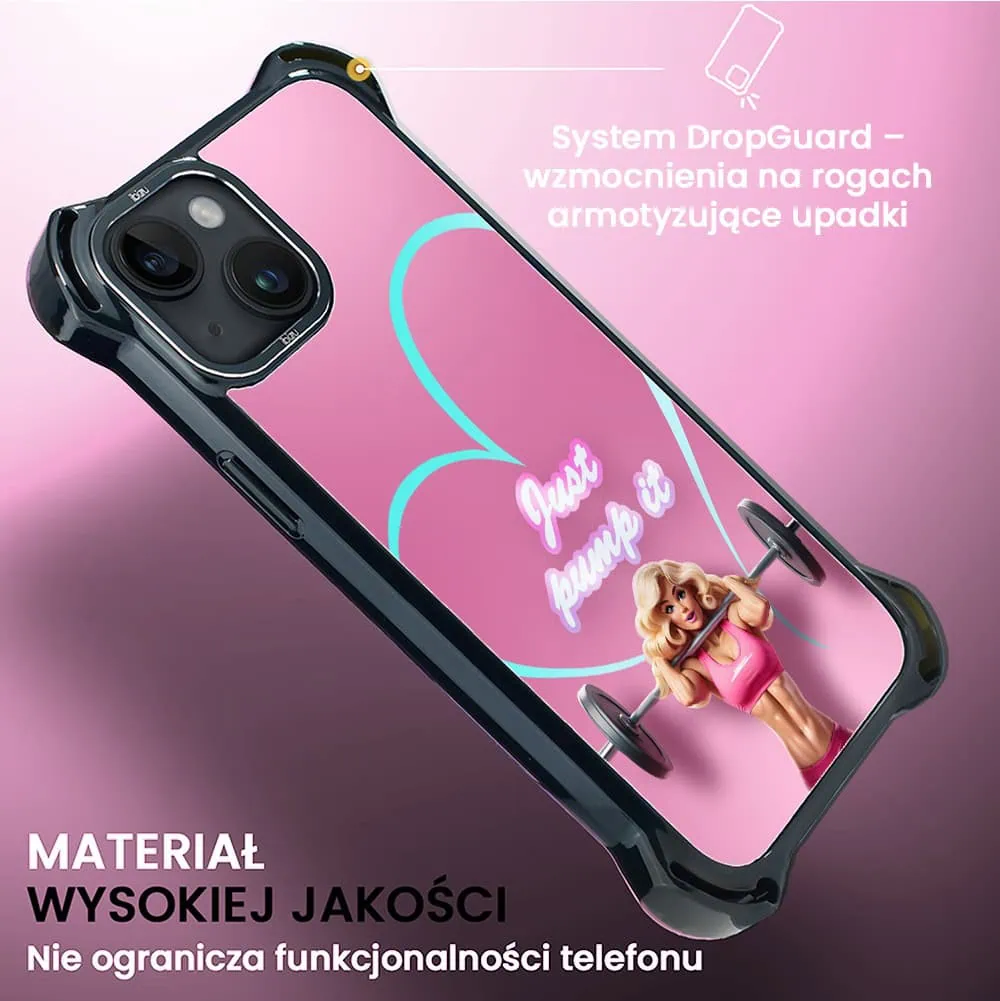 Etui do iPhone 14 Plus, Ibizu DropGuard Ultra z MagSafe, #Move, Pump it love