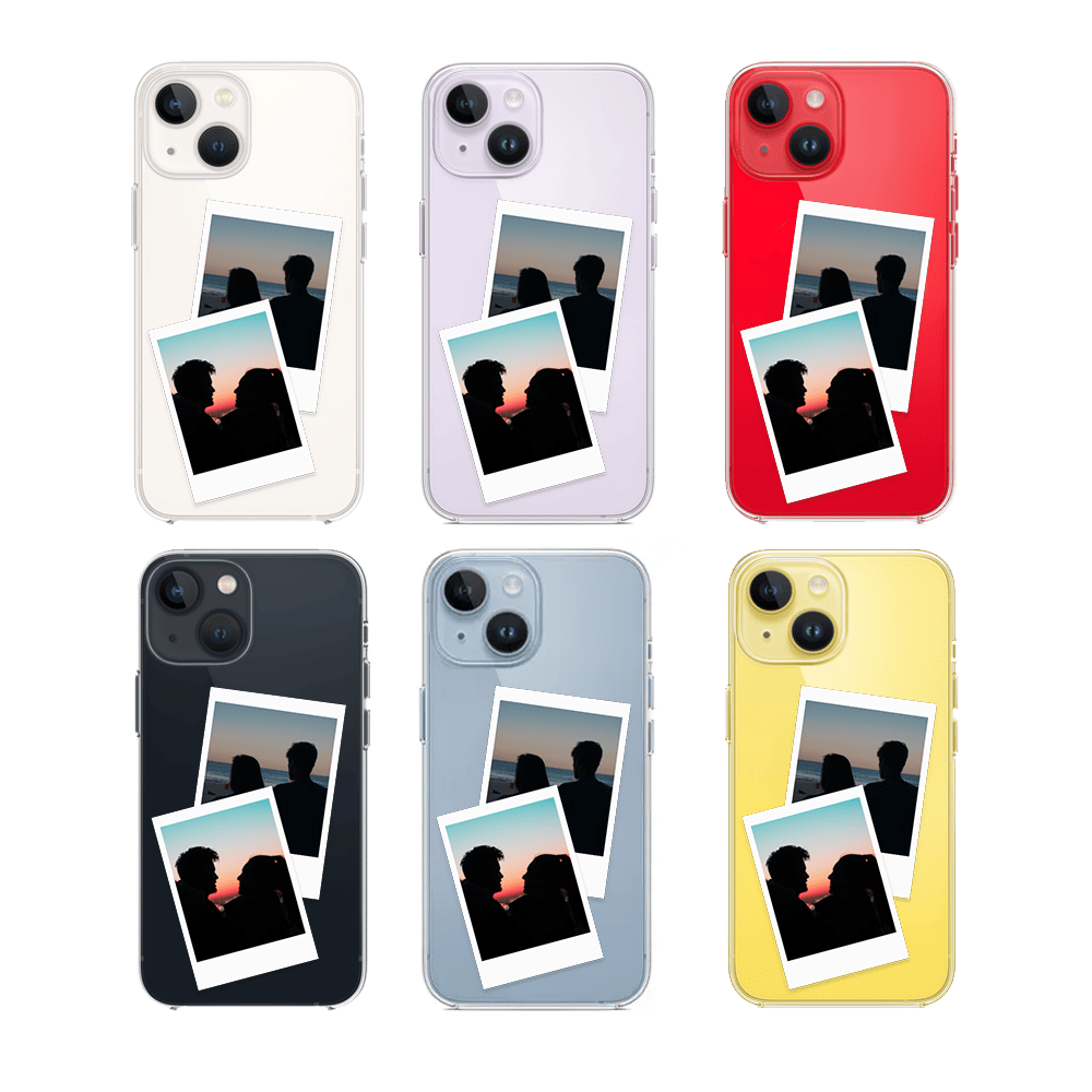 Etui do iPhone 14 Plus Polaroid z własnym zdjęciem, upominek na prezent