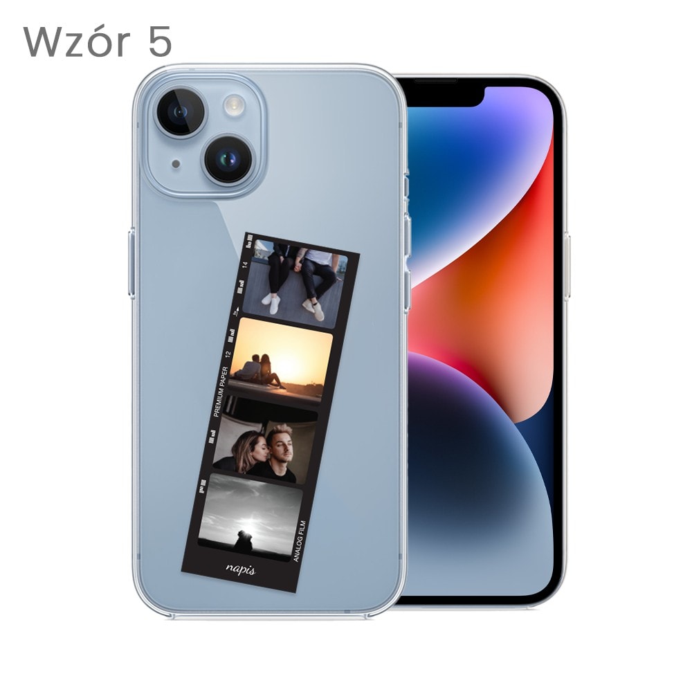 Etui do iPhone 14 Plus Polaroid z własnym zdjęciem, upominek na prezent