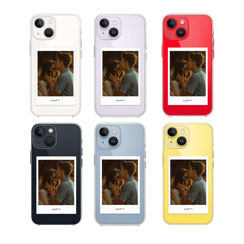 Etui do iPhone 14 Plus Polaroid z własnym zdjęciem, upominek na prezent